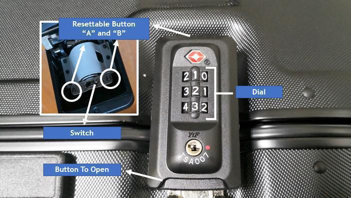 Eminent suitcase lock Clearance